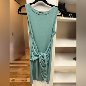 Sleeveless Green Dress